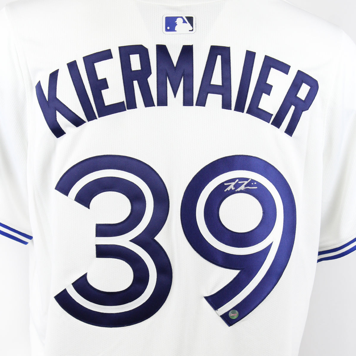 Kevin Kiermaier Signed Jersey Toronto Blue Jays 2024 Replica White Nike - AUCTION