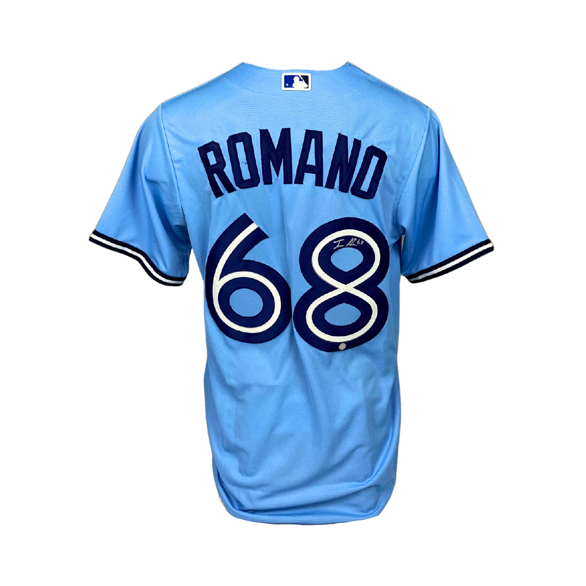 Jordan Romano Signed Toronto Blue Jays Replica Nike Powder Blue Jersey - AUCTION