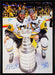 Sidney Crosby & Kris Letang Pittsburgh Penguins Dual-Signed Framed 20x29 Posed with the Stanley Cup Canvas - Frameworth Sports Canada 