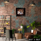 Tom Brady 16x20 New England Patriots Photo Framed with Pins & Plate – Lifestyle – Frameworth