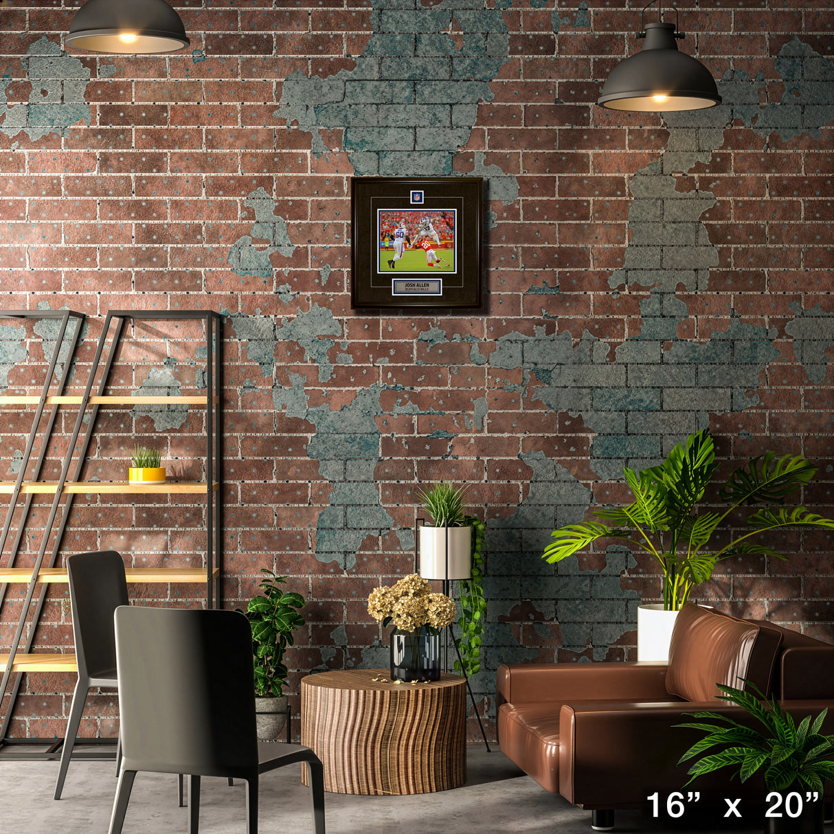 Josh Allen Framed Pin & Plate Bills – Lifestyle – Frameworth