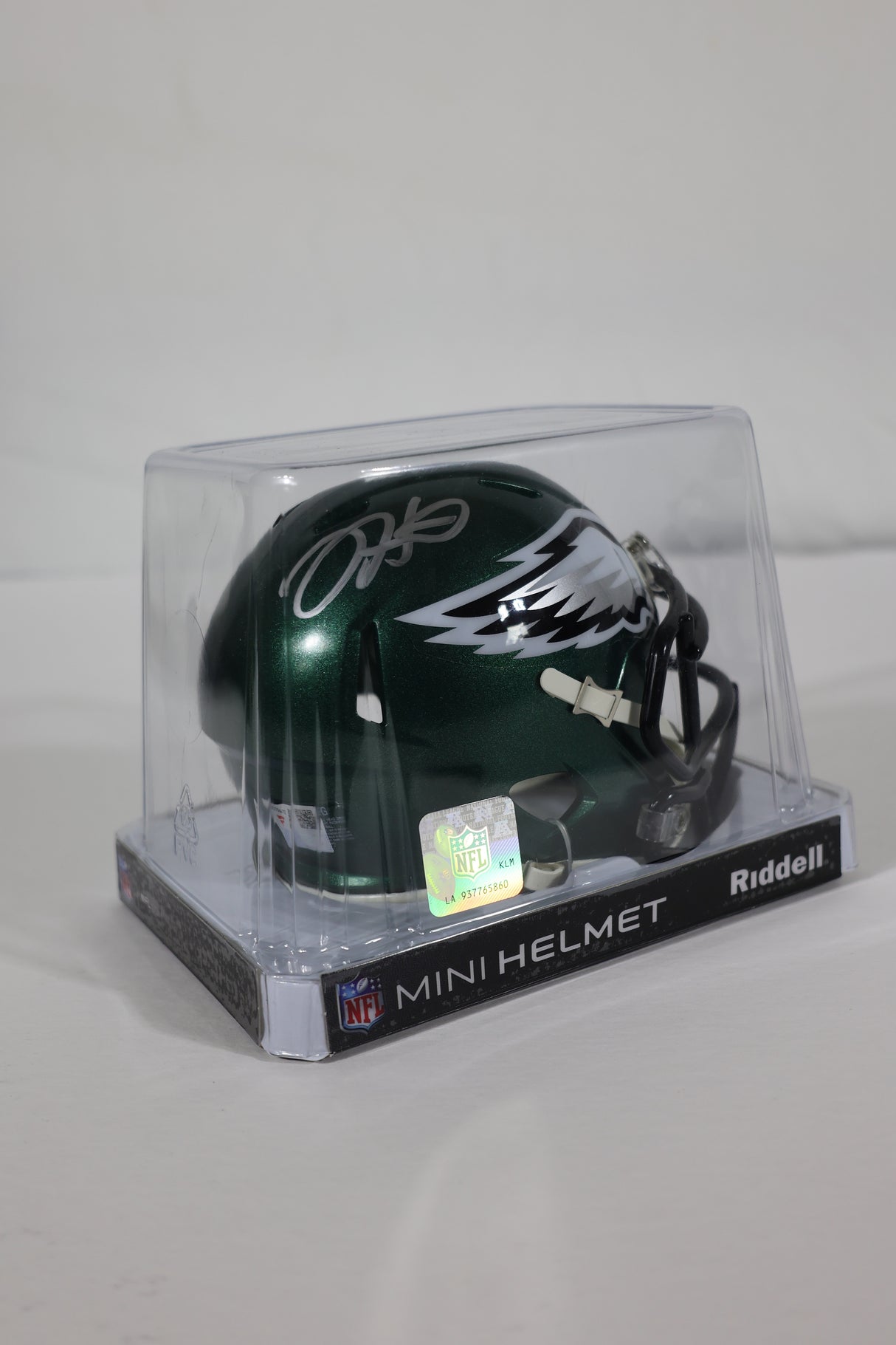 Jalen Hurts Signed Philadelphia Eagles Speed Mini Helmet - AUCTION