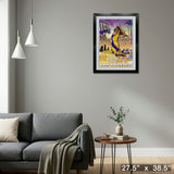 Basketball Los Angeles Tribute Framed Print – Detail – Frameworth