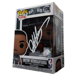 Victor Wembanyama San Antonio Spurs Signed #174 Funko POP! Figurine - AUCTION
