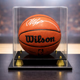 Victor Wembanyama San Antonio Spurs Signed Wilson Authentic Series Indoor/Outdoor Basketball in a Deluxe Case