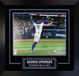 George Springer Toronto Blue Jays Signed 16x20 Photo Framed 2025 ALCS Game 7 Game-Winning Home Run - AUCTION