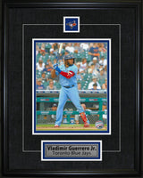 Vladimir Guerrero Jr. Framed 8x10 with Pin and Plate Toronto Blue Jays Stance-V