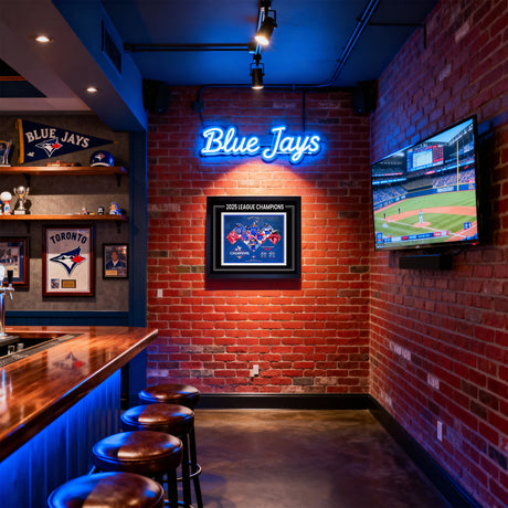 Toronto Blue Jays 8x10 Framed PhotoGlass 2025 American League Champions Collage
