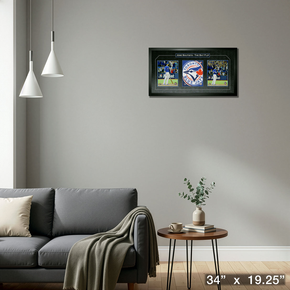 Jose Bautista Toronto Blue Jays Triple 8x10 Photo Frame The Bat Flip – Detail – Frameworth