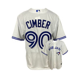 Adam Cimber Signed Toronto Blue Jays Replica Nike White Jersey - AUCTION