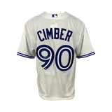 Adam Cimber Signed Toronto Blue Jays Replica Nike White Jersey - AUCTION