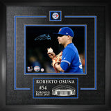 Roberto Osuna Signed 8x10 Etched Frame – Toronto Blue Jays Close-Up