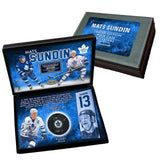 Mats Sundin Signed Deluxe Puck Case Toronto Maple Leafs "HOF 12"  (Limited Edition of 13)