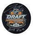 Jared McCann Seattle Kraken Signed 2014 NHL Draft Puck with "24th Pick" Inscribed - Frameworth Sports Canada 