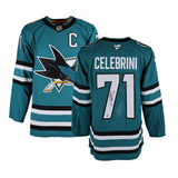 Macklin Celebrini Signed San Jose Sharks Home Fanatics Premium Jersey