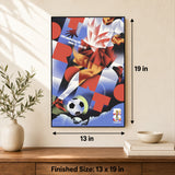 Toronto Host City Edition 13x19 Plaque 2026 Officially Licensed FIFA World Cup Poster - lifestyle 4
