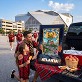 Atlanta FIFA World Cup 2026 Officially Licensed Framed Poster – Shadow Box Frame Behind Glass – Home Outdoor 2 Person Dad Kid Stadium