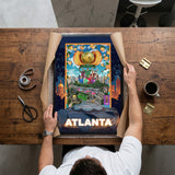 Atlanta FIFA World Cup 2026 Officially Licensed Framed Poster – Shadow Box Frame Behind Glass – Unboxing