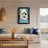 Vancouver FIFA World Cup 2026 Officially Licensed Framed Poster – Shadow Box Frame Behind Glass – Home