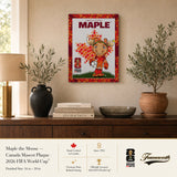 Maple the Moose FIFA World Cup plaque hero infographic