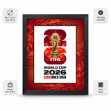 Canada Edition 2026 FIFA World Cup framed poster hero infographic