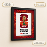 Canada Edition 18x22 Frame Officially Licensed 2026 FIFA World Cup Poster