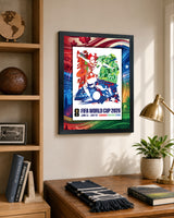 Canada/USA/Mexico Edition 18x22 Frame Officially Licensed 2026 FIFA World Cup Poster - lifestyle 2