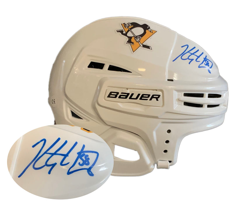 Kris Letang Signed Pittsburgh Penguins Bauer Helmet - Frameworth Sports Canada 