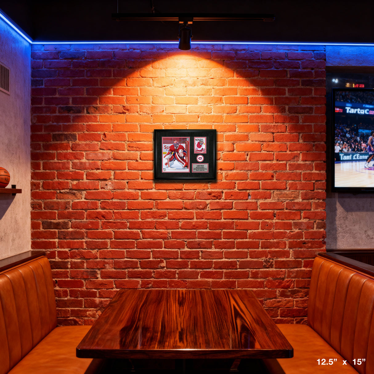 Carey Price 12.5x15 PhotoCard Frame Montreal Canadiens – View 4 – Frameworth