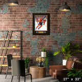 Connor McDavid Edmonton Oilers Framed 22x28 Action Photo – Lifestyle – Frameworth