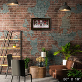 Alexander Ovechkin 16x28 Framed Print 895 Goals with Puck Washington Capitals – Lifestyle – Frameworth