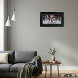 Alexander Ovechkin 16x28 Framed Print 895 Goals Washington Capitals – Detail – Frameworth