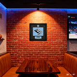 Utah Mammoth Framed 16x20 PhotoGlass Logo Print – View 4 – Frameworth