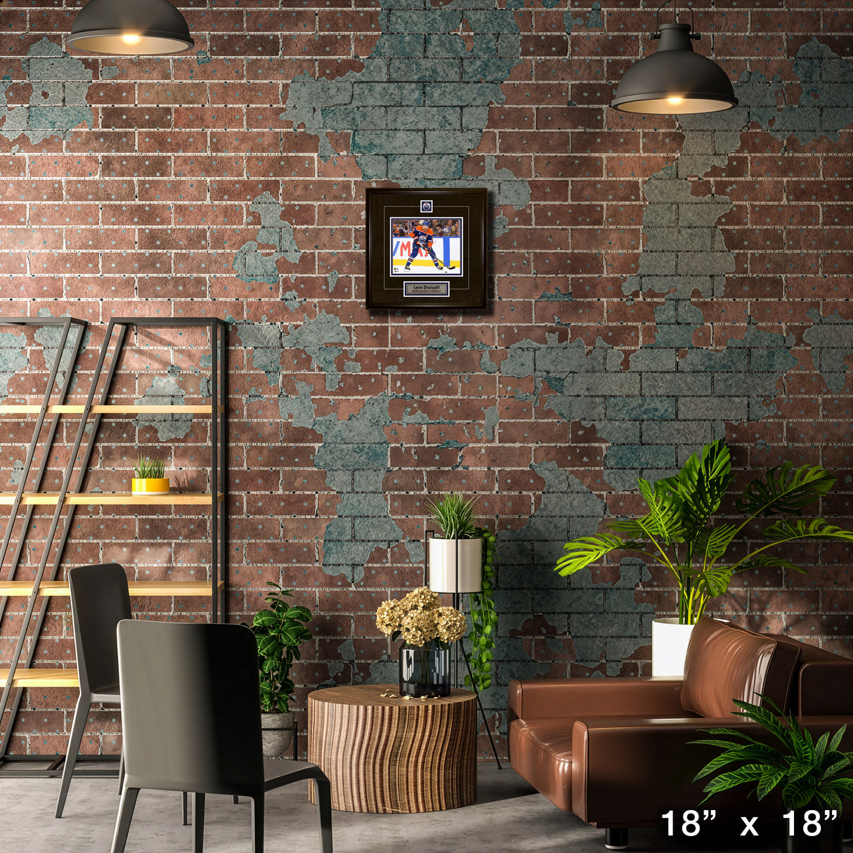 Leon Draisaitl Framed Pin & Plate Edmonton Oilers – Lifestyle – Frameworth