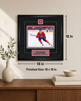 Cole Caufield Framed Pin & Plate Montreal Canadiens - lifestyle 4