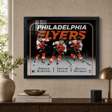 Philadelphia Flyers Triple Player Collage — lifestyle 5
