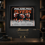 Philadelphia Flyers Triple Player Collage — lifestyle 6