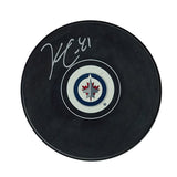 Kyle Connor Signed Winnipeg Jets Puck