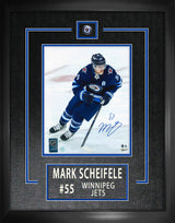 Mark Scheifele Winnipeg Jets Signed Framed 8x10 Action Photo