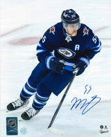 Mark Scheifele Winnipeg Jets Signed 8x10 Action Photo