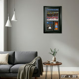 Edmonton Oilers Collage Frame Final Game At Rexall Place – Detail – Frameworth