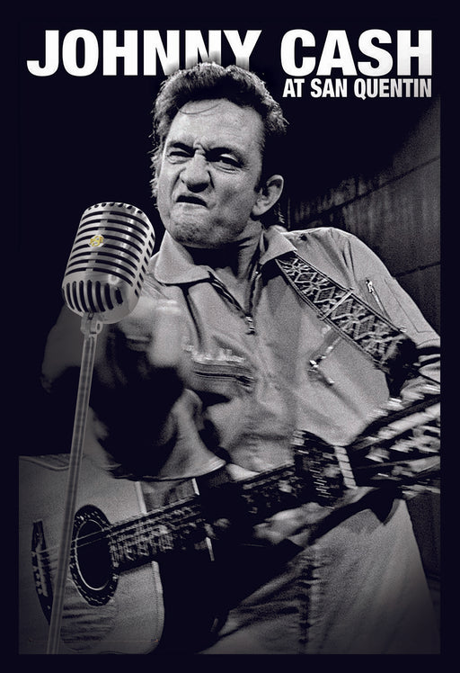 Johnny Cash Framed PhotoGlass San Quentin - Frameworth Sports Canada 