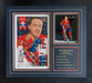 Jean Beliveau Signed Framed 8x10 Photo with Collage and Card - Frameworth Sports Canada 