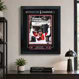 Taylor Hall 16x20 Replica Signature Frame Carolina Hurricanes 2026 Stanley Cup Champions - room wall lifestyle image