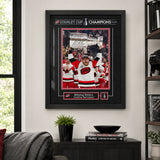 Nikolaj Ehlers 16x20 Replica Signature Frame Carolina Hurricanes 2026 Stanley Cup Champions - room wall lifestyle image