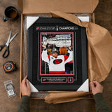 Frederik Andersen 16x20 Replica Signature Frame Carolina Hurricanes 2026 Stanley Cup Champions - feature details infographic