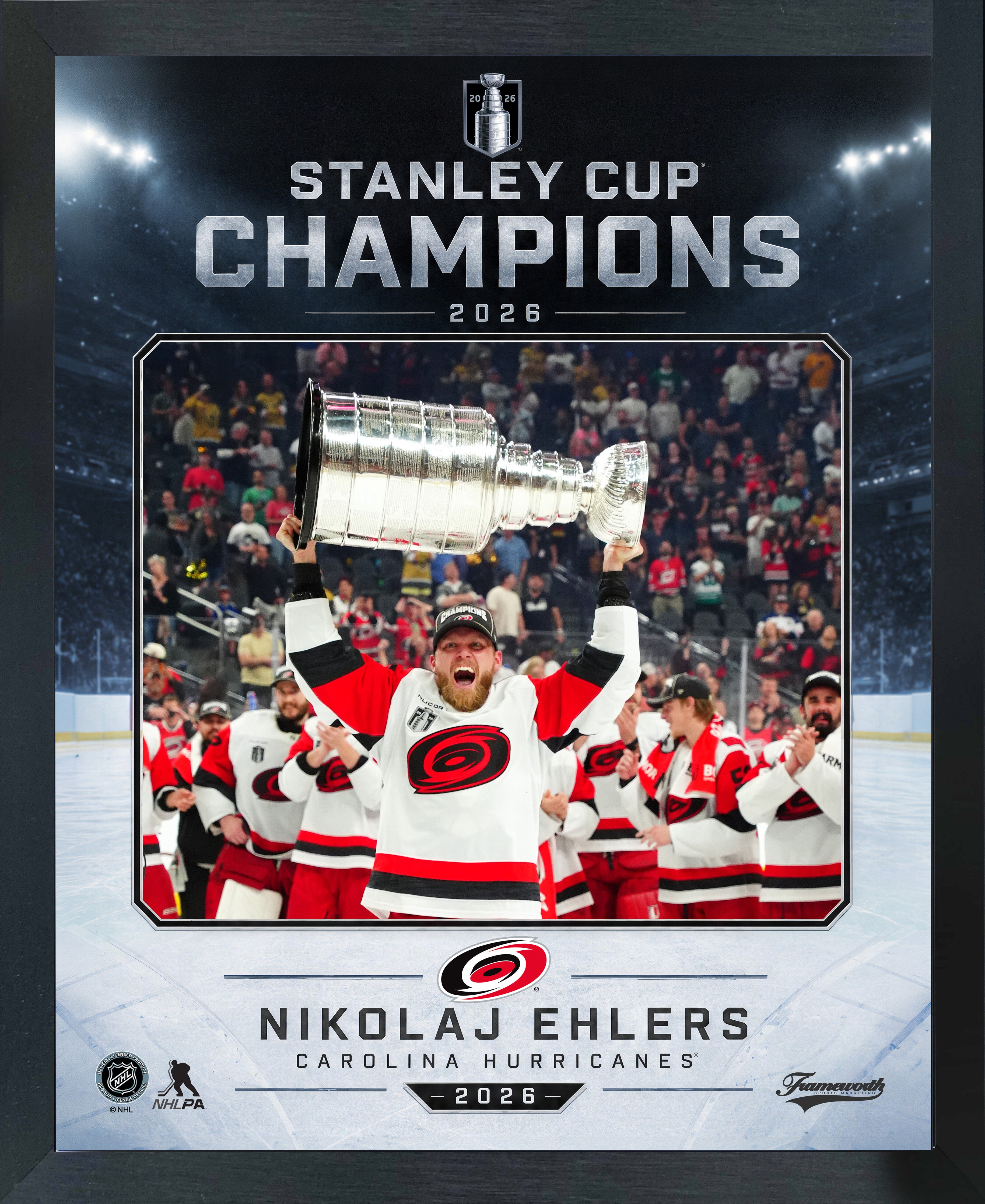 Nikolaj Ehlers Carolina Hurricanes 2026 Stanley Cup Champions