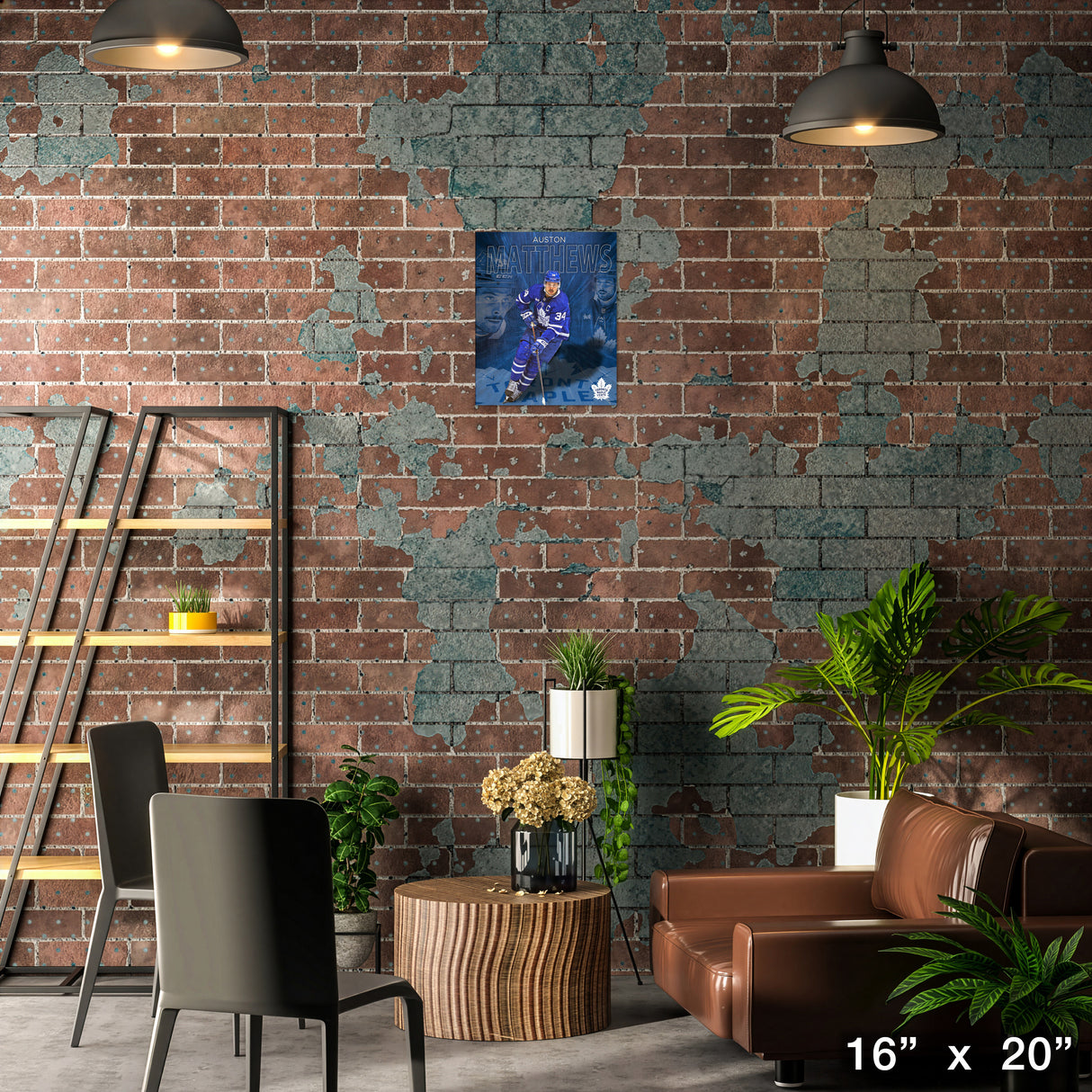 Auston Matthews 16x20 Canvas Collage Maple Leafs-V – Lifestyle – Frameworth