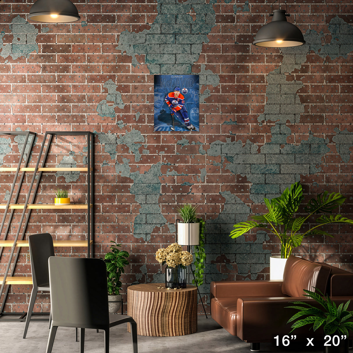 Connor McDavid 16x20 Canvas Collage Oilers-V – Lifestyle – Frameworth