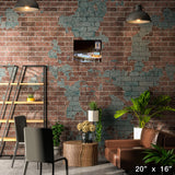 Vegas Golden Knights 16x20 Canvas Banner Raising Line-up-H – Lifestyle – Frameworth